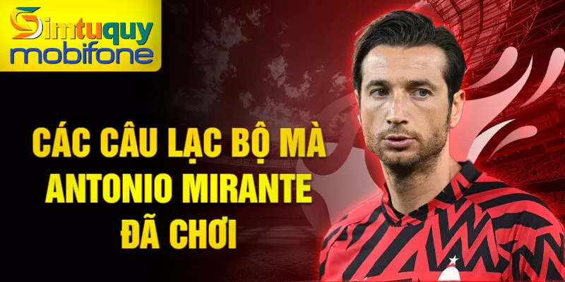 Các câu lạc bộ mà Antonio Mirante đã chơi