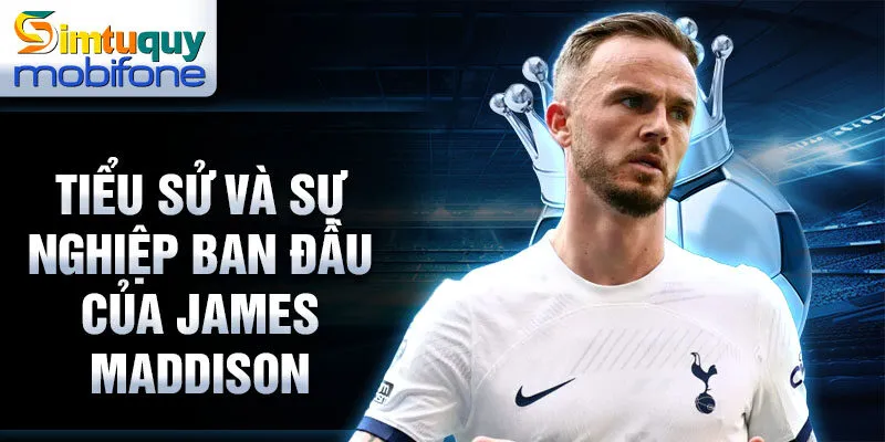 Tiểu sử và sự nghiệp ban đầu của James Maddison