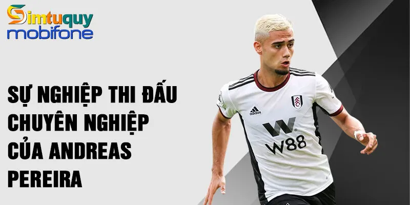 Sự nghiệp thi đấu chuyên nghiệp của Andreas Pereira